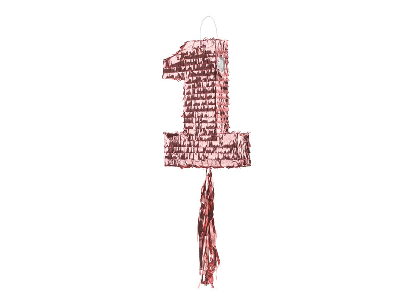Number 1 piñata
