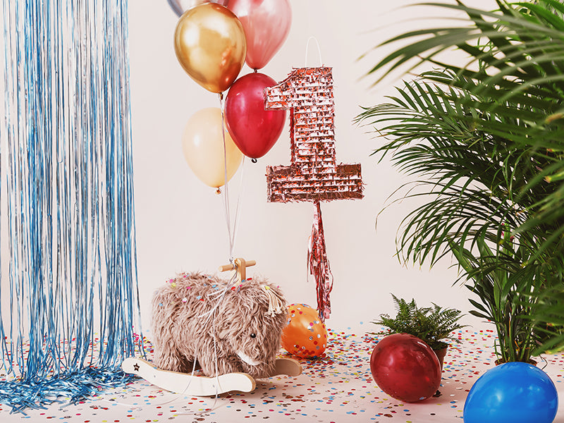Number 1 piñata styled