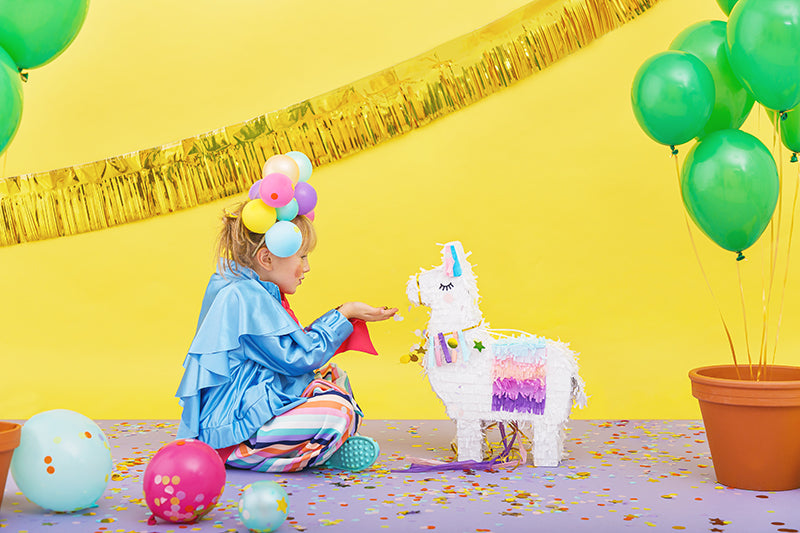 Llama piñata styled