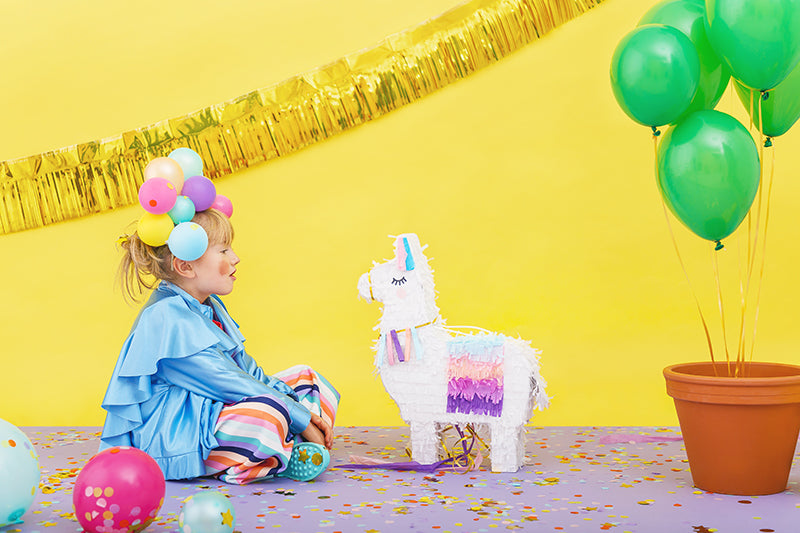 Llama piñata styled