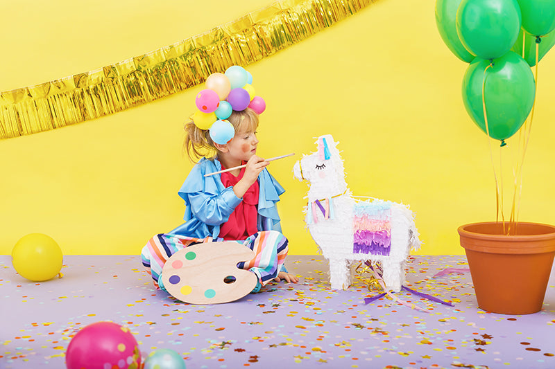 Llama piñata styled