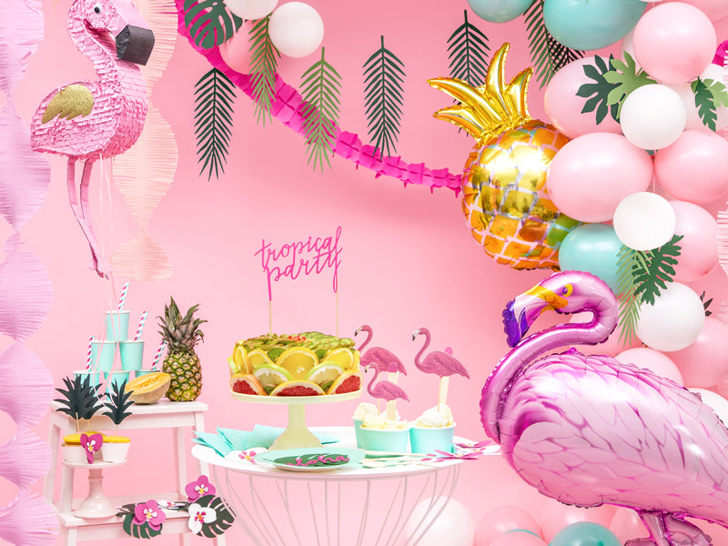 Flamingo piñata styled