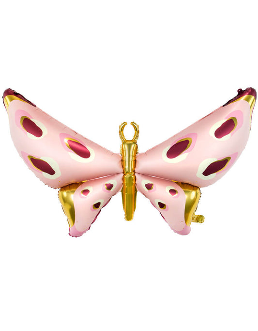 Pink Butterfly Balloon (47")