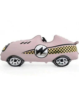 Pink Retro Car Balloon