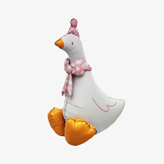 Goose Sitting Tabletop Balloon