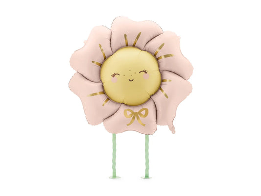 Blush Pink Flower Walking Balloon