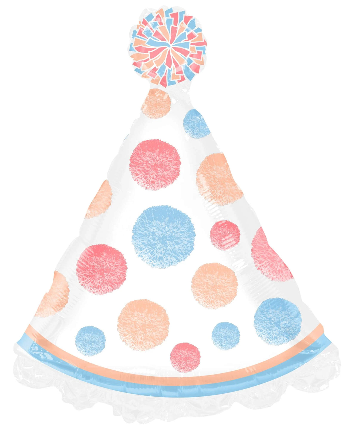 Pom Pom Party Hat