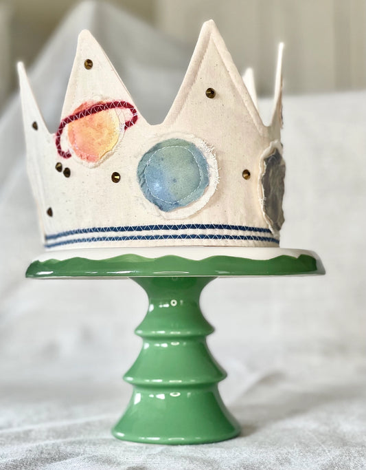 Space Themed Birthday Crown