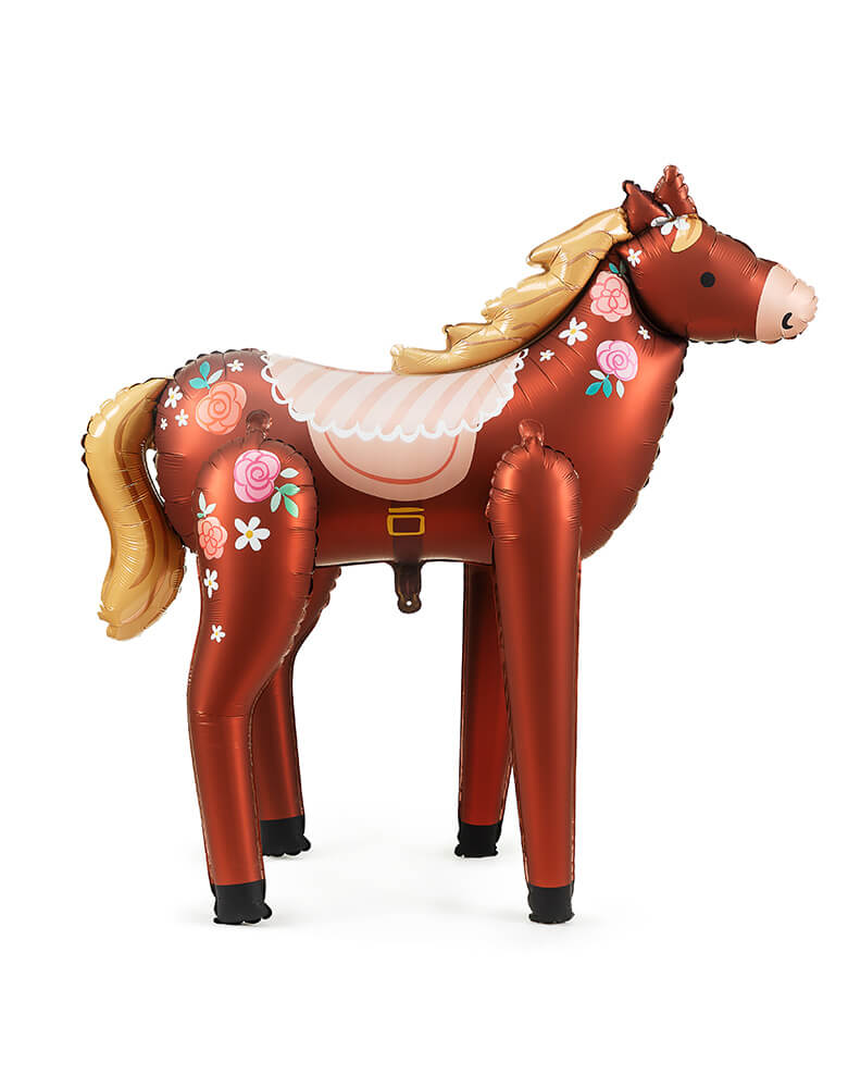 Floral Horse Balloon (42")
