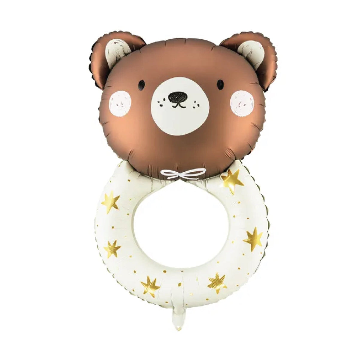 Teddy Bear Rattle Balloon 26"