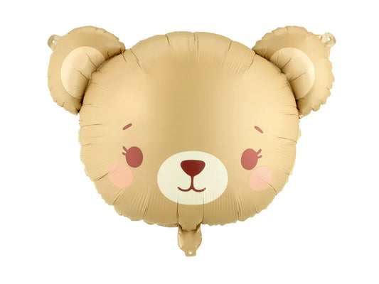 Teddy Bear Head Balloon 22"