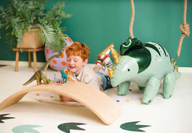 Standing Triceratops Balloon 36"