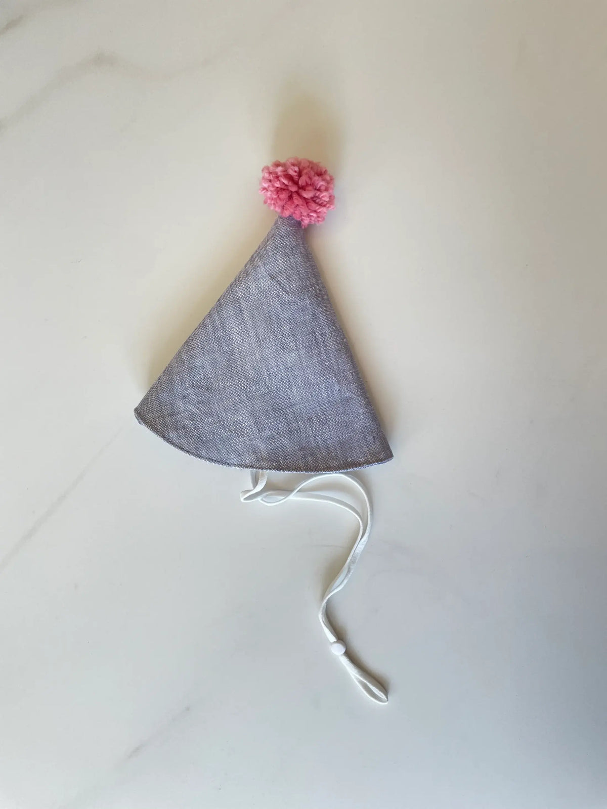 Linen Birthday Hat (Oatmeal)