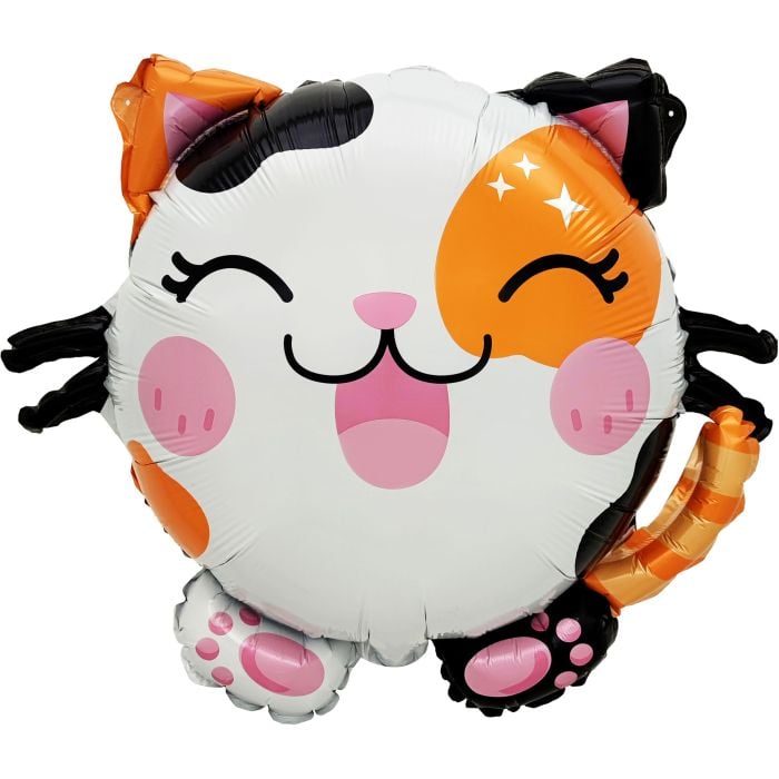 Calico Kitten Balloon (20")