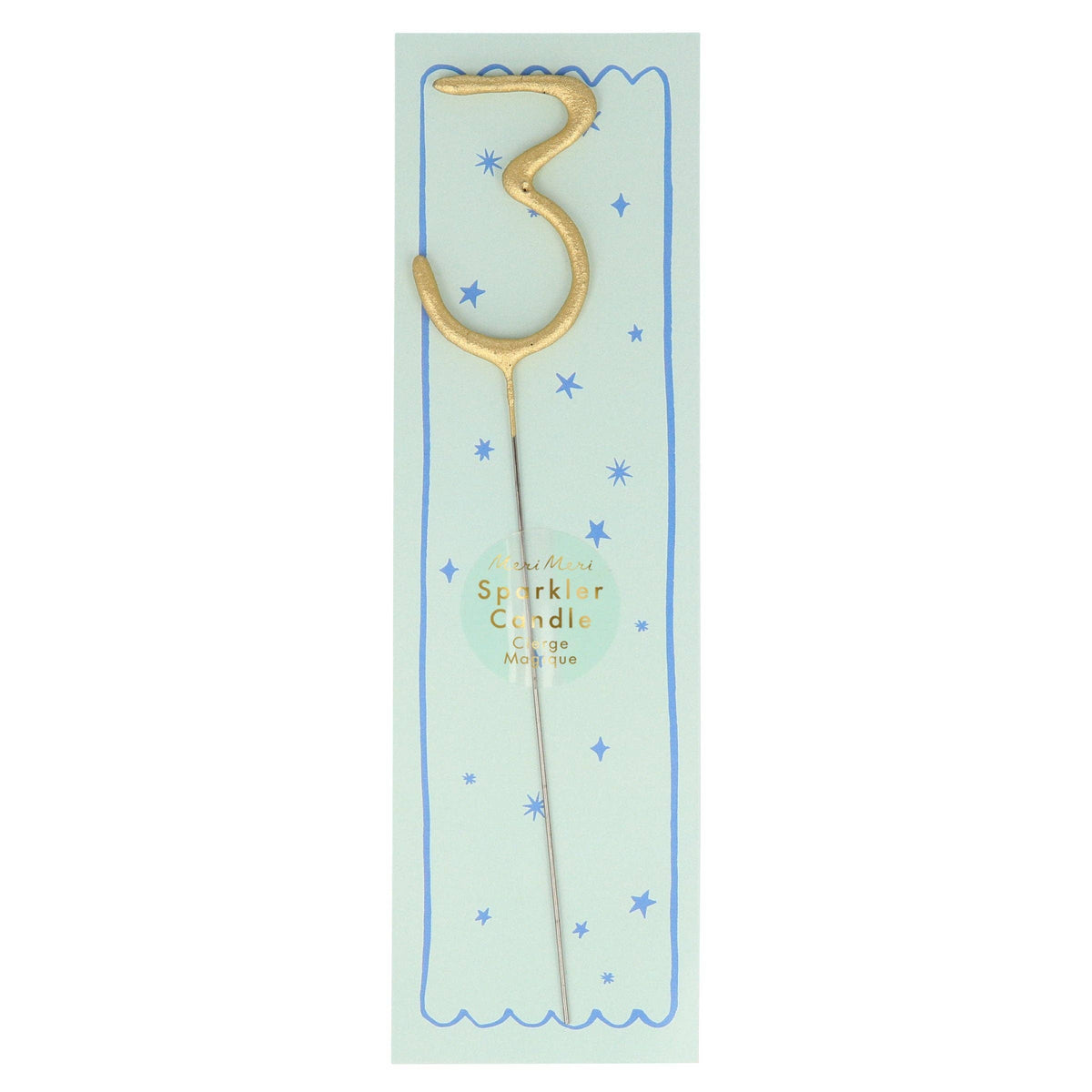 Gold Sparkler Numbers 0 to 9 Candles: 4