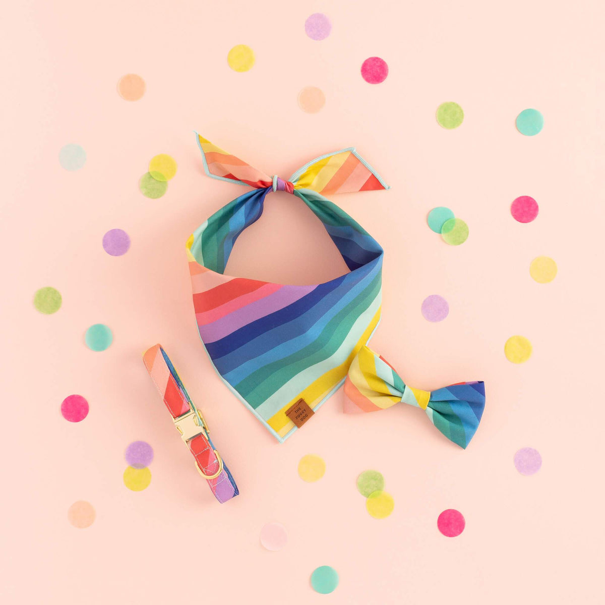 Over the Rainbow Dog Bandana