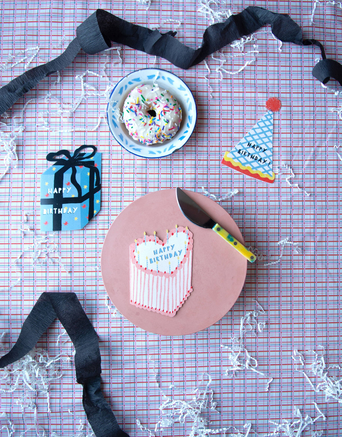 Birthday Hat Birthday Collection - Die Cut Card