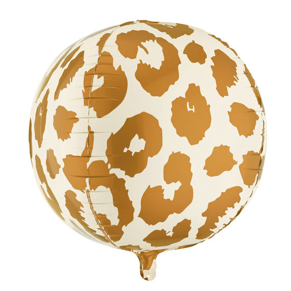 Cheetah Spots Ball Balloon 19.7"
