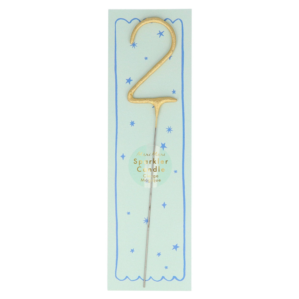 Gold Sparkler Numbers 0 to 9 Candles: 0