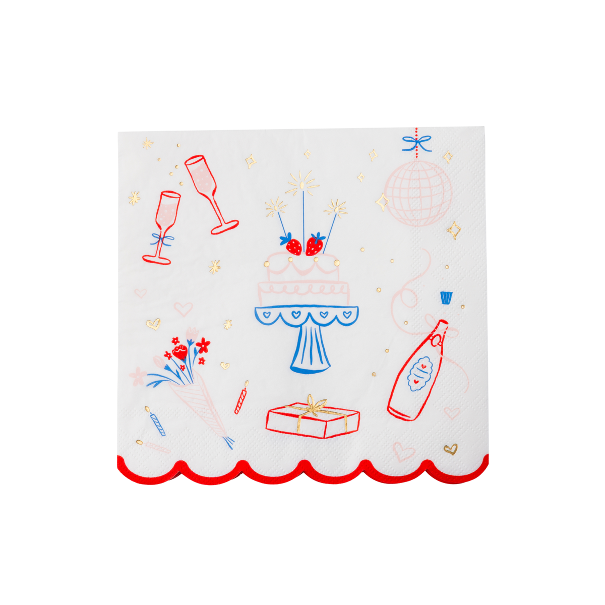 Celebration Icon Large Napkins, 3-Ply