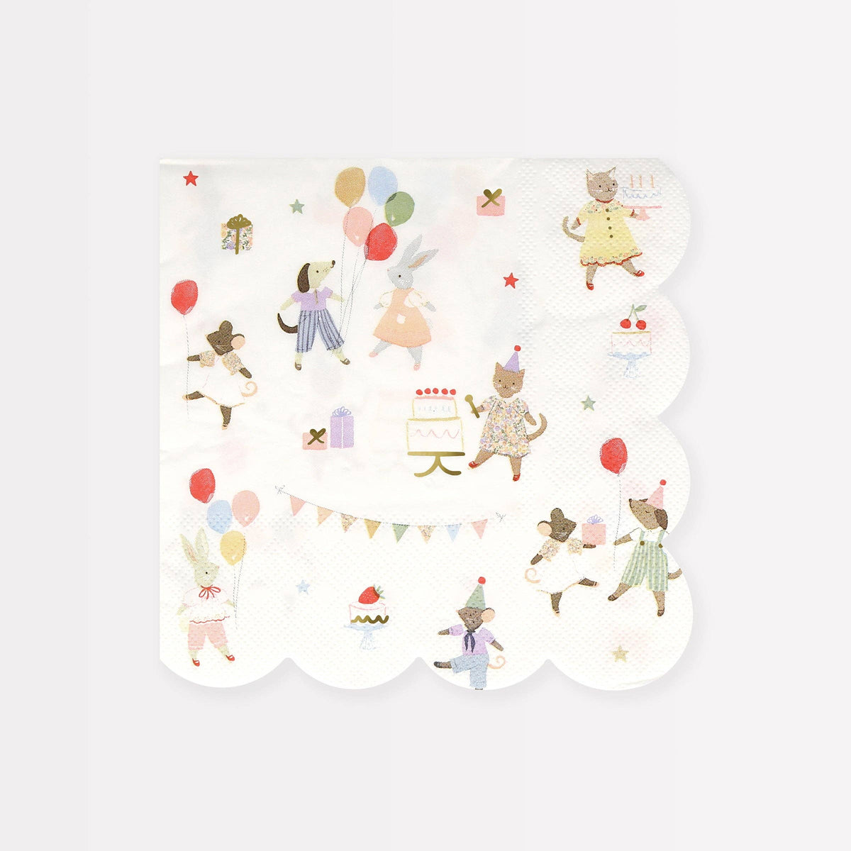 Animal Friends Large Napkins