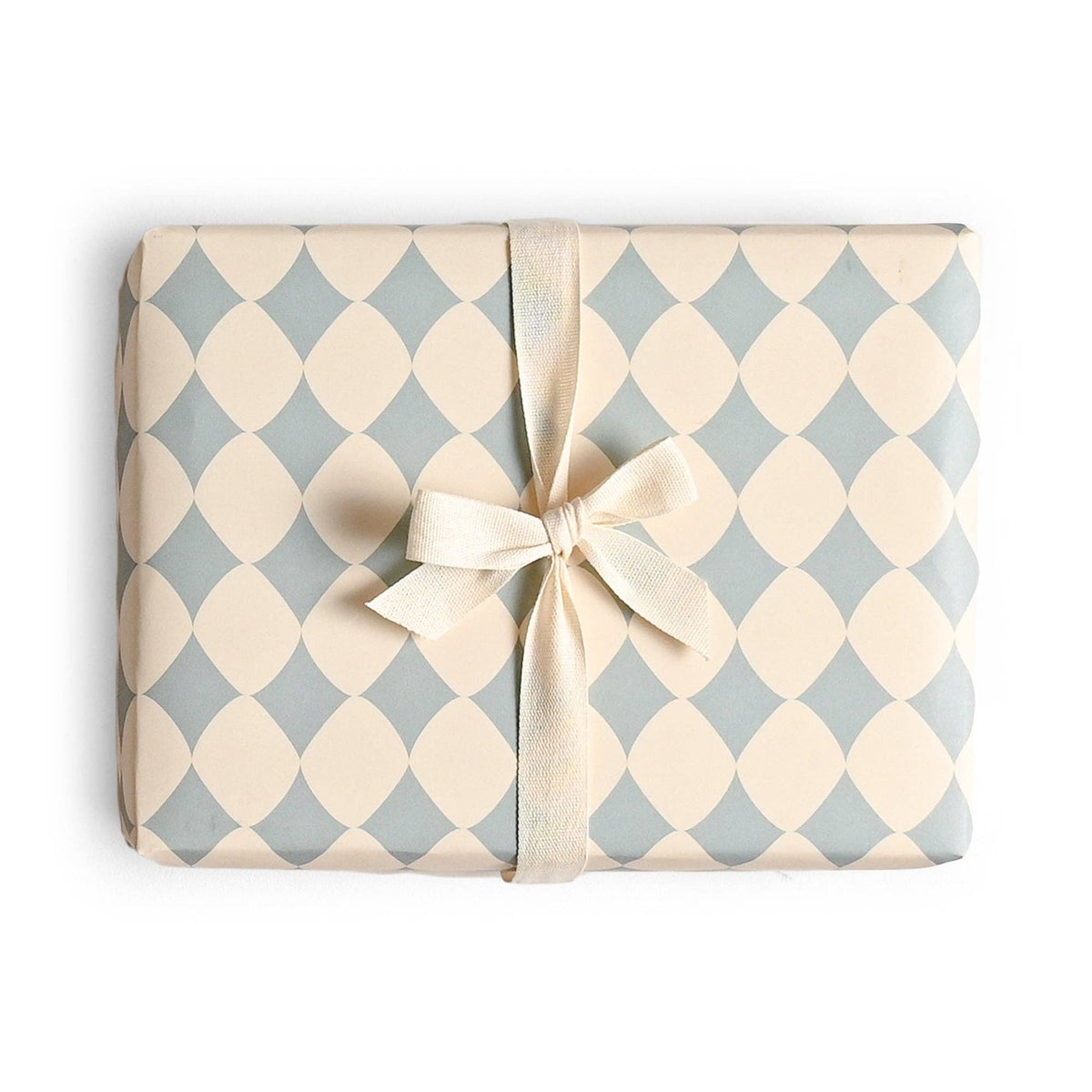 Blue Diamond Wrapping Paper