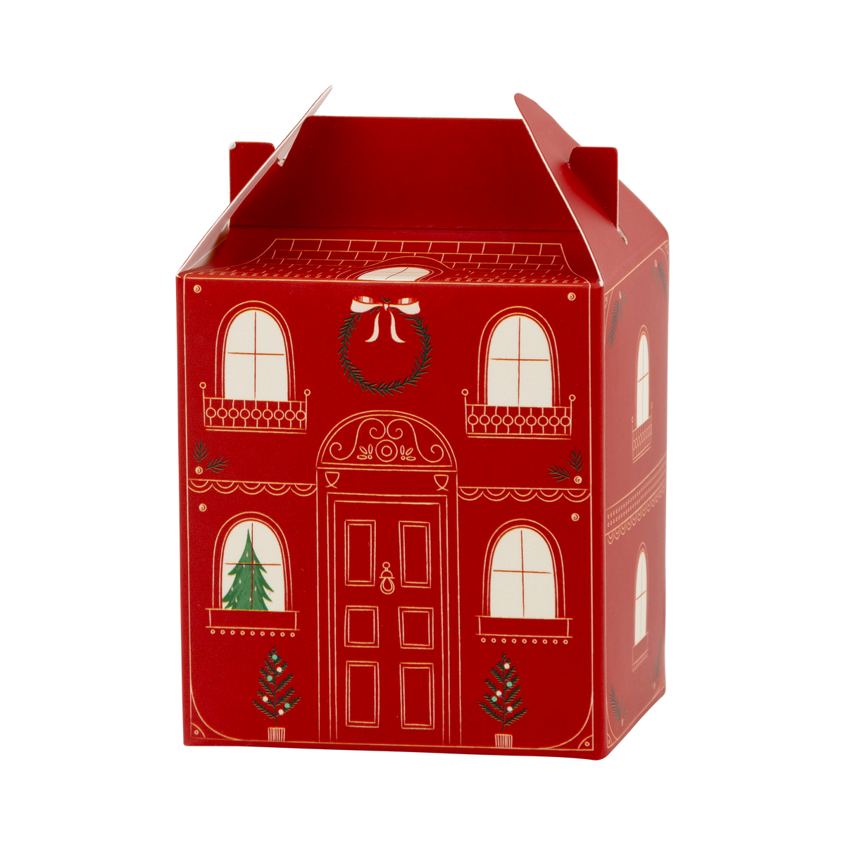 Christmas Village Advent Treat Boxes