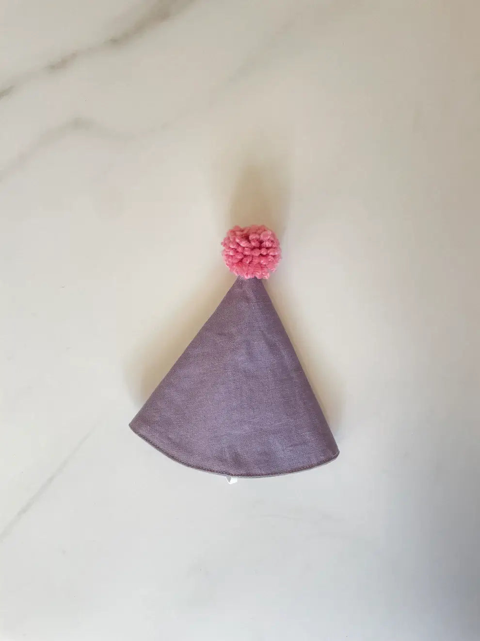 Linen Birthday Hat (Navy)