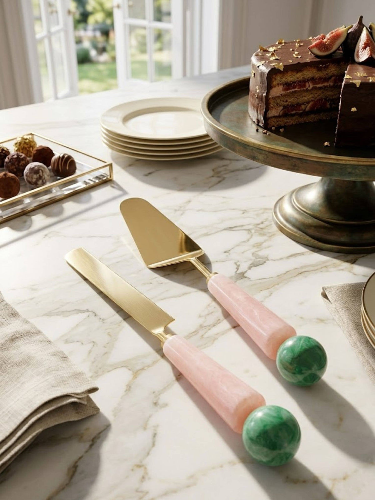 Copenhagen Cake Servers
