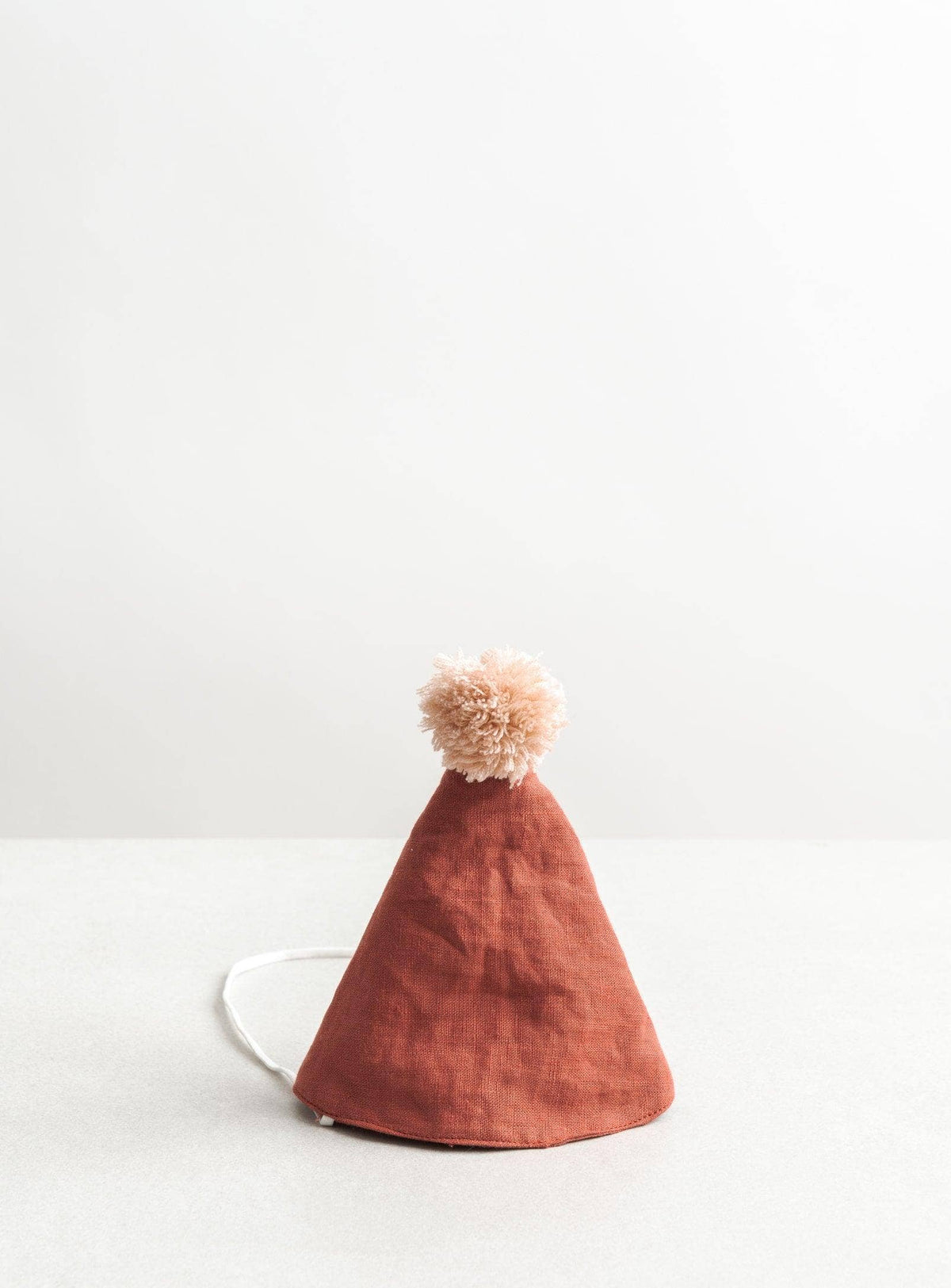 Linen Birthday Hat (Navy)