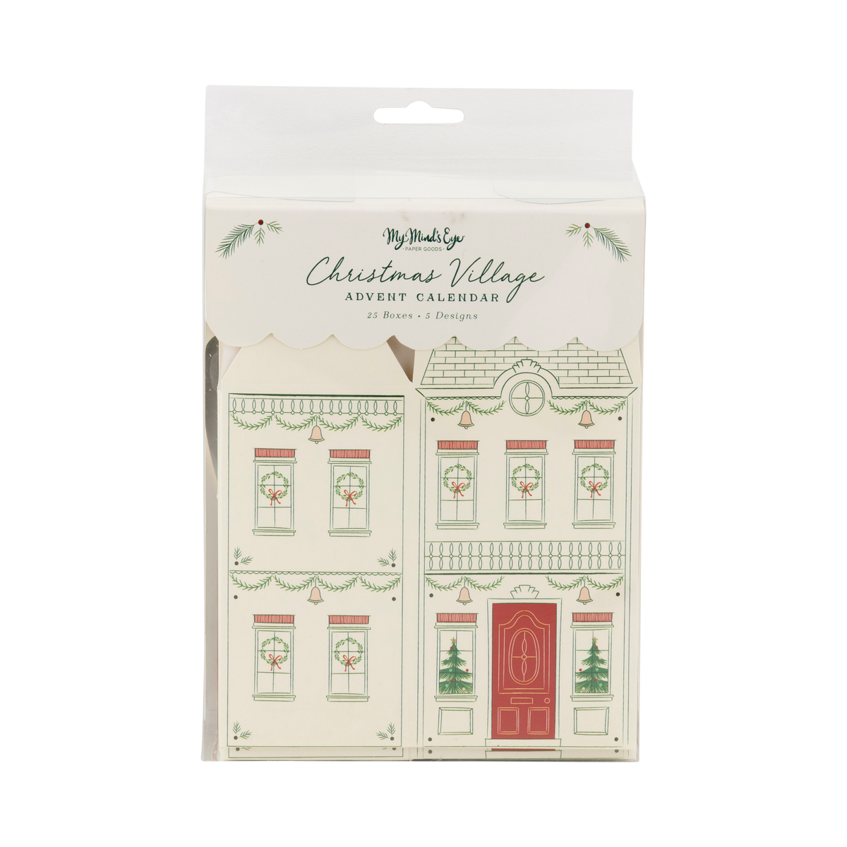 Christmas Village Advent Treat Boxes