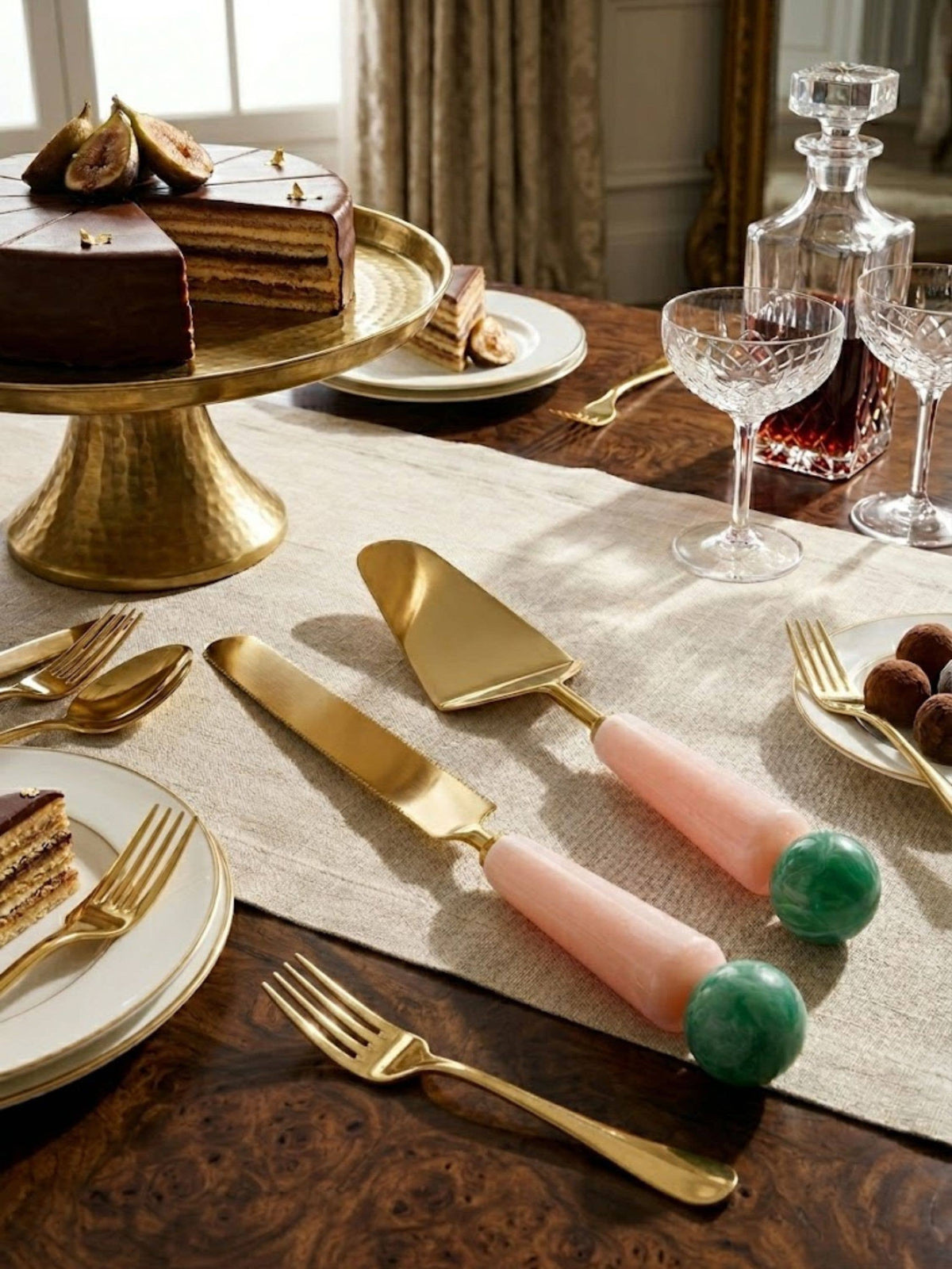 Copenhagen Cake Servers