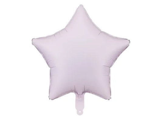 Purple Star Balloon 19"
